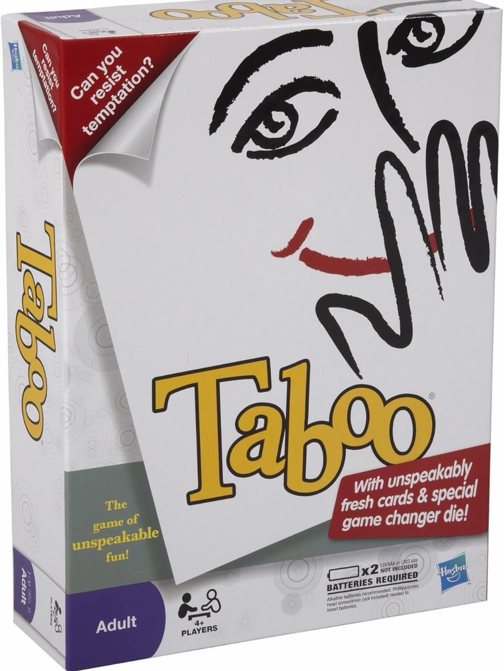 Taboo The Game of Unspeakable Fun - Games for Family and Friends